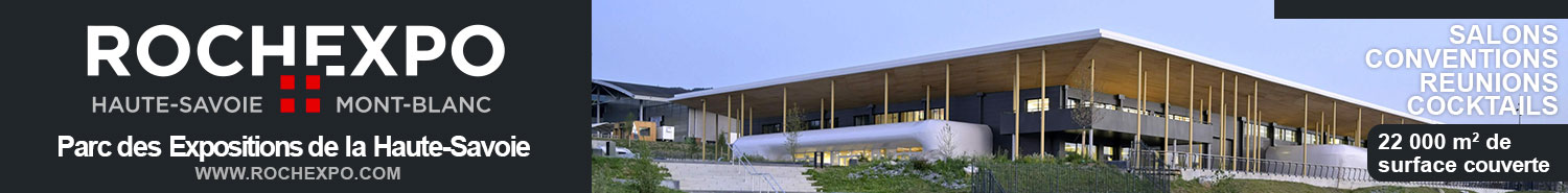 Bannière publicitaire de Rochexpo